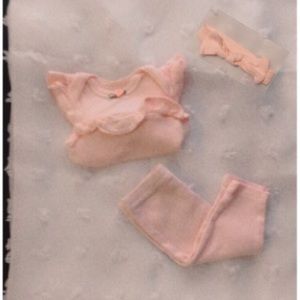 Pink Two-Piece Set for baby girl